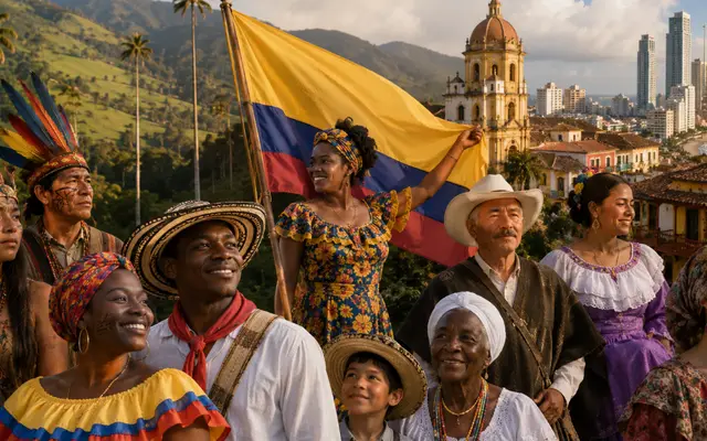 Diversidad étnica y cultural de Colombia en sus festividades